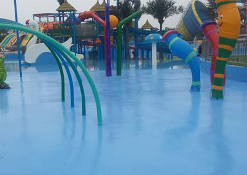 聚脲噴涂小型設(shè)備(圖2) 聚脲噴涂小型設(shè)備水上樂園防水施工