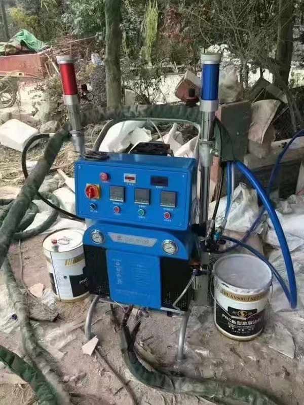 聚脲防水涂料噴涂機建筑應用效果理想(圖1) Q5200型聚脲防水涂料噴涂機
